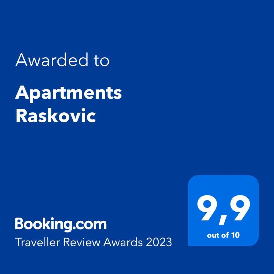 Apartments Raskovic Radanovići Esterno foto